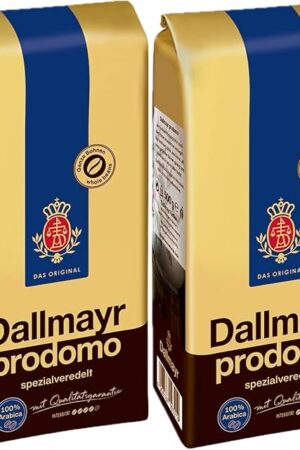 Dallmayr Gourmet Coffee, Prodomo (Whole Bean), 1.1 Pound (Pack of 2)