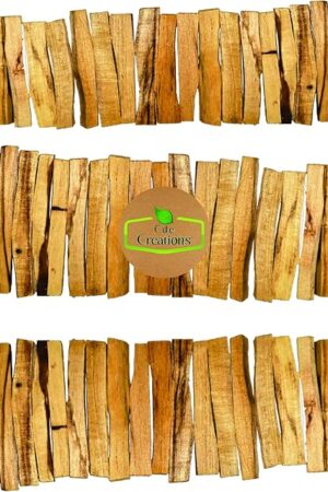 60 Palo Santo Smudging Bulk Lot Sticks, High Resin Palo Santo, Holy Wood. Premium Certified Authentic, Wild Harvested Incense Stick for Purifying, Cleansing, Healing (60 Sticks)