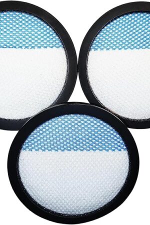 Dttery Filter Compatible A32SV720N Replacement Part for Ryobi 18V ONE+ Cordless Pet Stick Vacuum PCL720, PBLSV716, PBLSV717, 3 Pack