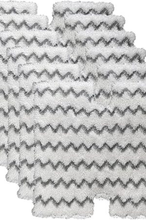 6 Pack Steam Mop Pads for Shark Lift-Away Pro Genius S3973, S3973D, S3973WM, S5002Q, S5003A, S5003D, S5004, S6001W, S6002, S6002C, S6003D, S6003W Touch-Free Dirt Grip Washable Replacement Mop Pads