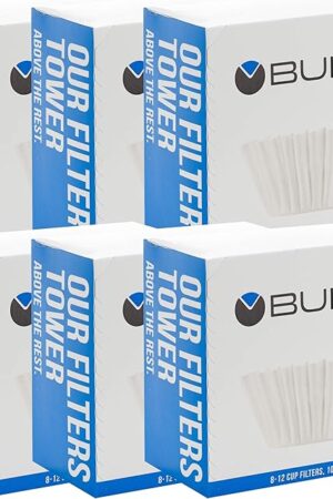 BUNN 8-12 Cup Coffee Filters, 6 each, 100ct