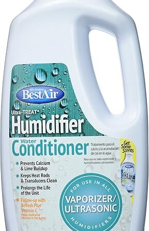 BestAir 3US UltraTreat Vaporizer/Ultrasonic Humidifier Water & Scale Treatment, 32 fl oz, Single Pack