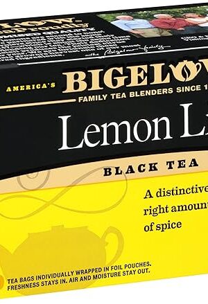 Bigelow, Black Tea, Lemon Lift, 20 Tea Bags, 1.37 oz (38 g)