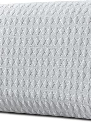 Vekkia Travel Pillow with Memory Foam, Portable and Compressible Camping Pillow with Washable Cover, Ergonomic Supportive for Sleeping, Ideal for Adults & Kids Travel, Hiking, Airplane, Car (Gray S)