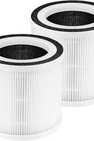 2 Pack BREEVA A1 Filter Replacement Compatible with TCL BREEVA A1/A1W Air Purifiers, Replacement part # Breeva A1F?Not Fit for TCL Breeva A1C/A2/A3/A5 Air Purifiers】