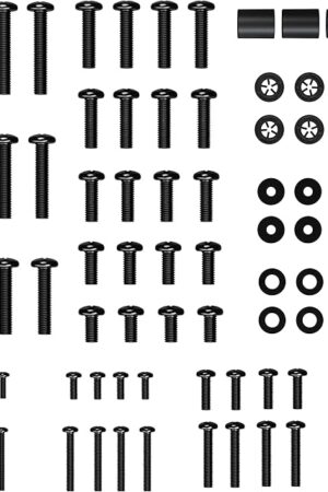 ECHOGEAR Universal TV Mount Hardware Pack - Replacement Hardware Mounting Kit for TVs up to 80" - Includes M4, M5, M6 & M8 Screws