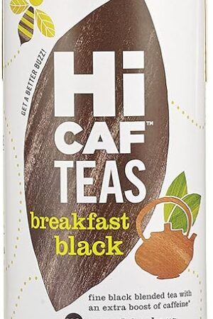The Republic of Tea — HiCAF Breakfast Black Tea, 50 Tea Bags, High in Caffeine