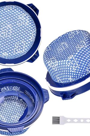 3 PCS Filters Compatible with SAMSUNG Vacuum Model Jet 75 Jet 60 Jet 90 Jet 75+ Jet 70 and VS9000RL, Filter Replacement for Jet Vacuum - Part Number: DJ97-02649A