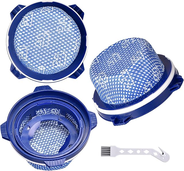 3 PCS Filters Compatible with SAMSUNG Vacuum Model Jet 75 Jet 60 Jet 90 Jet 75+ Jet 70 and VS9000RL, Filter Replacement for Jet Vacuum - Part Number: DJ97-02649A