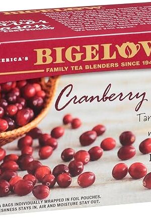 Bigelow Tea Cranberry Harvest Herb Tea 18 ct Tea Bags