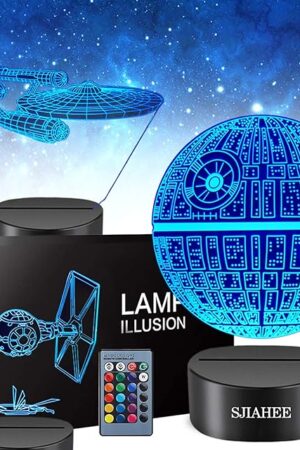 3D Star Wars Lamp Night Light 16 Color Changing
