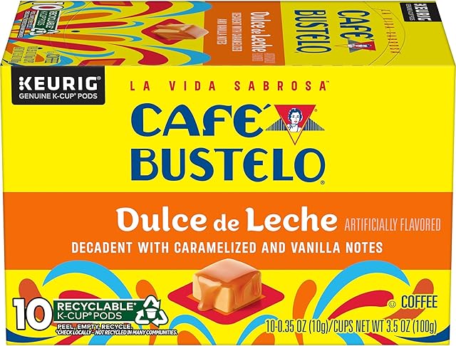 Café Bustelo Dulce de Leche 10 Count K-Cup