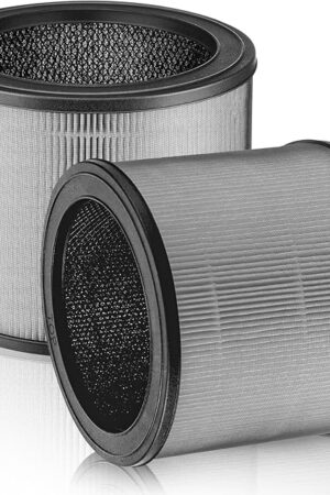 A230 Replacement Filter for Winix A230 A231 Air Pur-ifier, True High Efficiency Replacement Filter Size O 1712-0100-00, 3-in-1 H13 Grade True 2 Pack