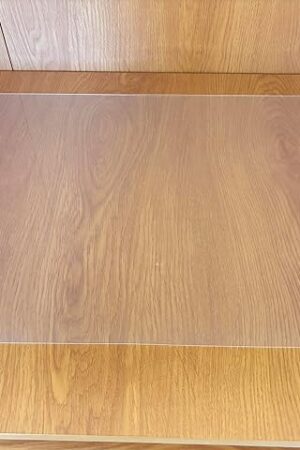 Clear Silicone Mats for Kitchen Counter, Countertop Protector Mat, Heat Resistant, Non Slip, Waterproof, Food Grade, Lay Flat, 23.11"x15.47"x1MM