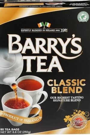 Barry's Tea Bags, Classic Blend, 80 Count, 8.8 Oz, (00102506)