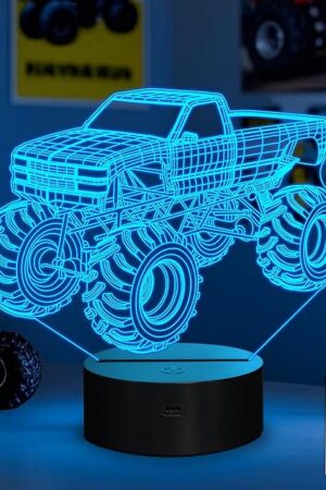 3D Night Lights Kids Night Lamp 16 LED Colors