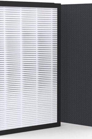A2 H13 True HEPA Replacement Filter, Compatible with Filtrete 3M Room Air Purifier FAP-C02-A2, FAP-C03-A2, FAP-T03-A2, FAP-SC02L, Part No.1150101, Filter Size A2, 1-Pack
