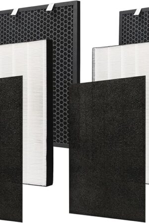 Air220 Air320 Replacement, 2678 Post Filter and 2677 Activated Carbon Pre Filter for Bissell Air220 Air320