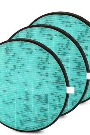 Air Purifier Replacement Filter, Filter Replacement Compatible with HomBreez Air Purifier (WG-03/WG-03-S), F-WG, 3 Pack