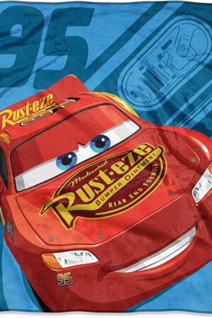 Cars Lightning McQueen Fleece Throw Blanket 40" x 50"