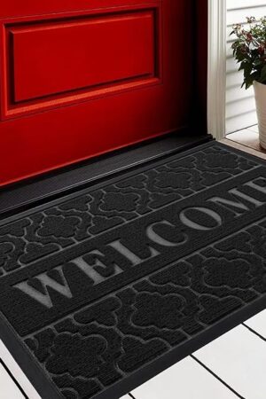Yimobra Welcome Mat Doormat All-Season Waterproof Heavy Duty Non-Slip