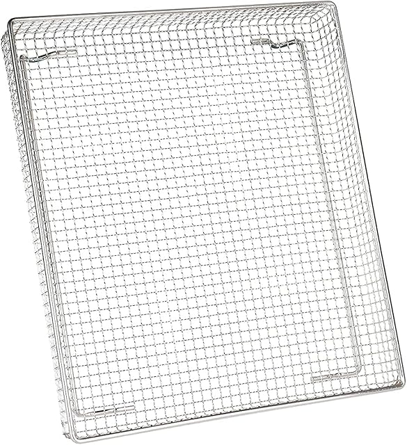 Air Fryer Basket, Compatible with Cuisinart TOA-60 Series/TOA-65 Air Fryer. Made with 304 Food-Grade Stainless Steel Wire Rack for Cooking and Baking in a Convection Toaster Oven