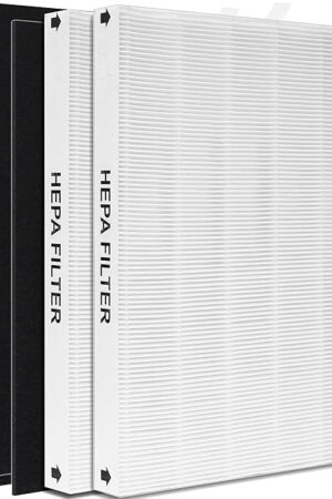 AP-1512HH True HEPA Replacement filter, Compatible with Coway Airmega AP-1512HH, AP-1512HH-FP, AP-1518R, AP-1519P, Item NO #3304899 (2 HEPA Filters + 4 Odor Pre-filters)