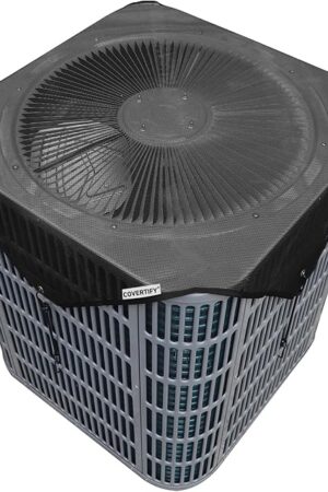 Central Air Conditioner Covers for Outside 36'' X 36'', Mesh AC Covers for Outside Unit, Breathable AC Conditioning Condenser Compressor Cover - Top Universal Defener for All Season