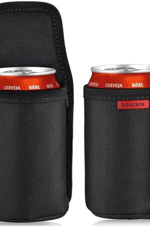 Beer Holster, Water Bottles Drink Belt Holder for Outdoor