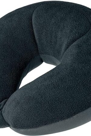 Classic Bean Sleeper, Comfortable Travel Pillow Filled with Micro Polybeans, Neck Pillow for Uninterrupted Sleep, Ideal for Airplane, Bus, Car, and Train, Travel Essentials, Assorted Colors