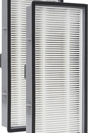 2 Pack A/D/H H11 True HEPA-Type Replacement Filter, Allergen Reduction, Compatible with Filtrete FAP-TT-ADH, Compatible with Holmes HAP9243/HAP9415/HAP9423 Air Purifier, Honeywell HPA060(BWM)
