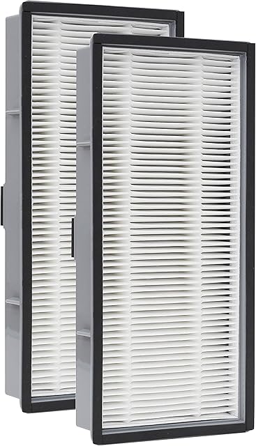 A/D/H True HEPA Replacement Filter, Advanced Allergen + Bacteria & Virus, Compatible with Filtrete FAP-TT-ADH, Replacement for Holmes HAP9243, Compare to AND Honeywell HPA060(BWM), 2 Pack