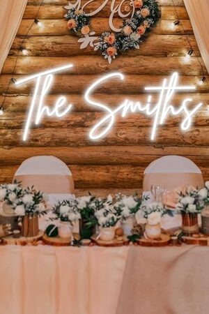 Custom Neon Signs, Personalized Large Led Neon Lights Sign,Neon Sign Customizable for Wall Decor Wedding Birthday Party Bedroom Bar Shop Name Logo Lights (Optional 18" to 60")