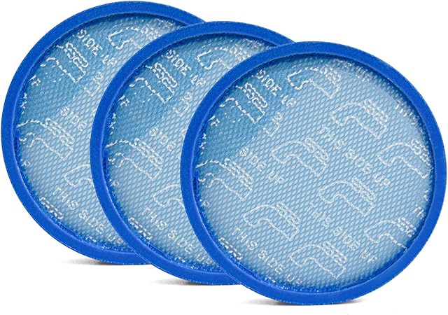 3 Pack 304087001 Filter Compatible with Hoover WindTunnel Rewind UH71350V,UH71300,UH71250,UH71330,UH71100,UH71012 & WindTunnel 3 UH72625,UH72630,UH72600 & Windtunnel Max UH70600 Series Upright Vacuum