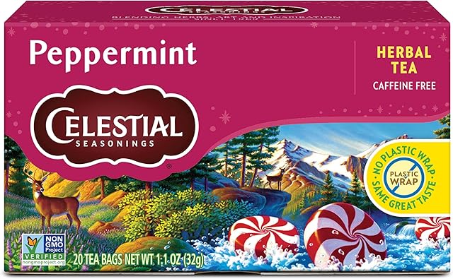 Celestial Seasonings, Tea, Peppermint, 20 ct