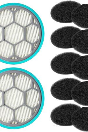 2 HEPA Filters & 10 Sponge Filters Replacement for Neakasa/Neabot P1 Pro Pet Grooming Kit & Vacuum