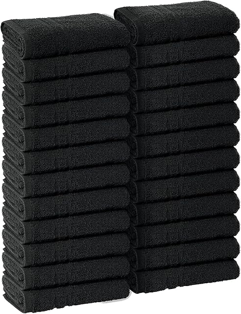 24 Pack Hand Towels 100% Cotton 16x27 inches