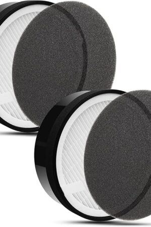2 Pack LV-H132 Air Purifier Replacement Filter Compatible with LEVOIT LV-H132-RF Air Purifier H13 True HEPA Air Filter Replacement 3-In-1 Filtration System Compatible With LEVOIT LV-H132 Air Purifier