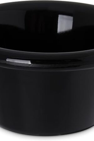 Carlisle FoodService Products Plastic Round Ramekin, 2 Ounce, Black