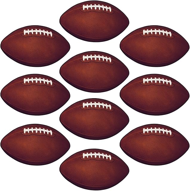 Beistle Mini Football Cutouts