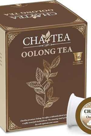 Cha4TEA 36 Oolong Tea Pods for Keurig K-Cup Brewers