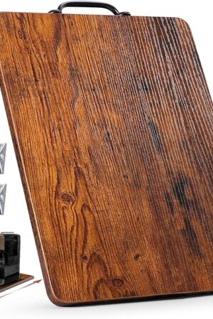 Appliance Slider, Sliding Tray for Coffee Maker, Coffee Pot Slider for Countertop, Kitchen Appliance Rolling Tray with Rubber Wheels (Rustic Brown, Large - Long (12.5? x 16?))