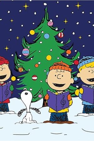 The RoseArt - Peanuts - Christmas Caroling - 100 Piece Jigsaw Puzzle for Kids and Adults