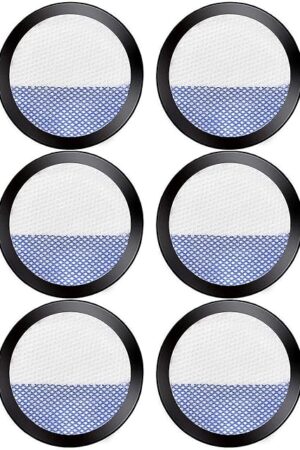 6 Pack Replacement Filters for Eureka RapidClean Pro Cordless Stick Vacuum Cleaner NEC180 NEC185 NEC186 NEC190