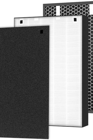 Air220 Air320 Filter Replacement for Bissell Air320 Air220 2609A Air Purifier, 2678, 2804 HEPA Filter + Pre-Filter and 2677 Activated Carbon Filter, 1 Set by APPLIANCEMATES