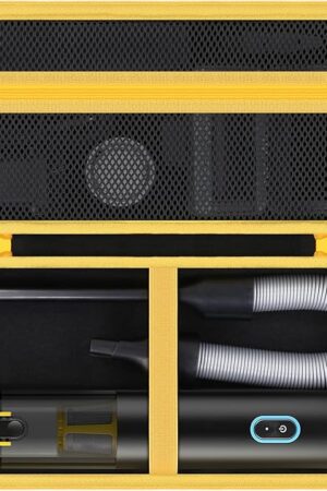 Aenllosi for Fanttik V8 Apex/Slim V8 Mate/V10 Apex/Slim V10 Mate Car Vacuum Hard Case, Fanttik Cordless V8/V10 Car Vacuum Organizer (Case Only)
