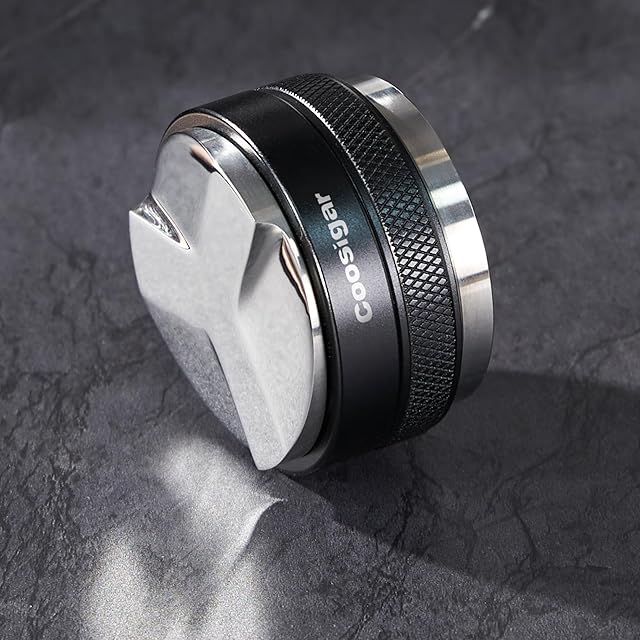 54mm Coffee Distributor and Tamper,Dual Head Coffee Leveler Fits for Breville 54mm Portafilter,Professional Espresso Hand Tamper.