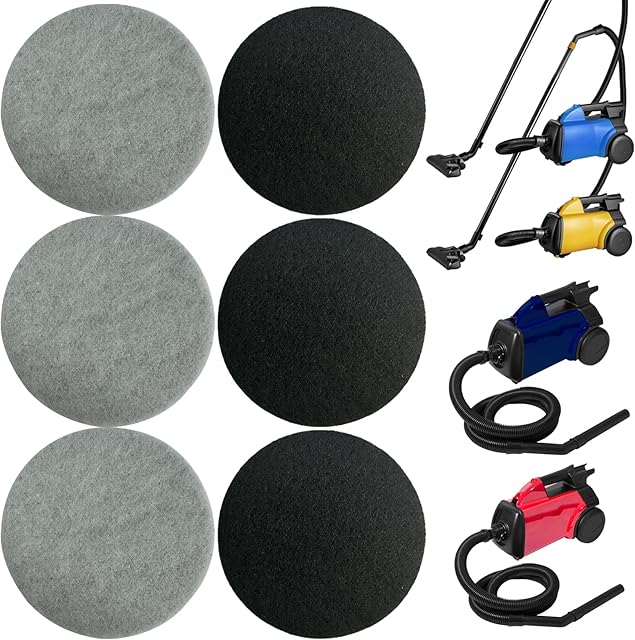 6 Pack Vacuum Filter Compatible with Eureka Vacuum Models 3670M,3680,3670G,3670H Series