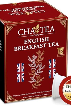 Cha4TEA 36-Count English Breakfast Tea for Keurig K-Cup