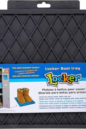 DESK TECH Durable Locker Boot Tray for Floor Protection